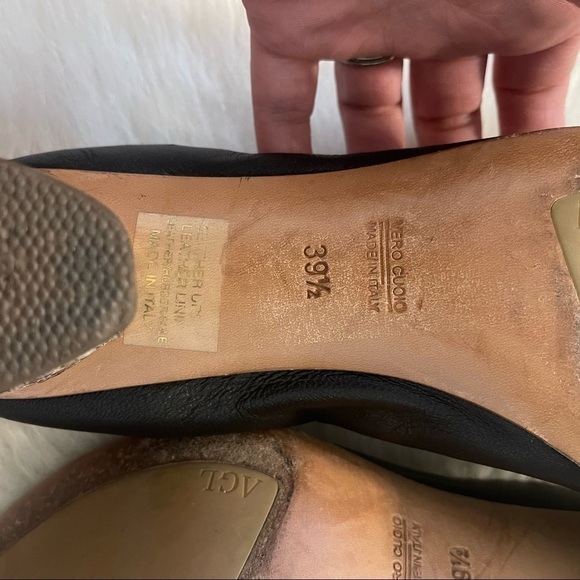 ATTILIO Giusti Leombruni AGL black snake print heels - Picture 5 of 6